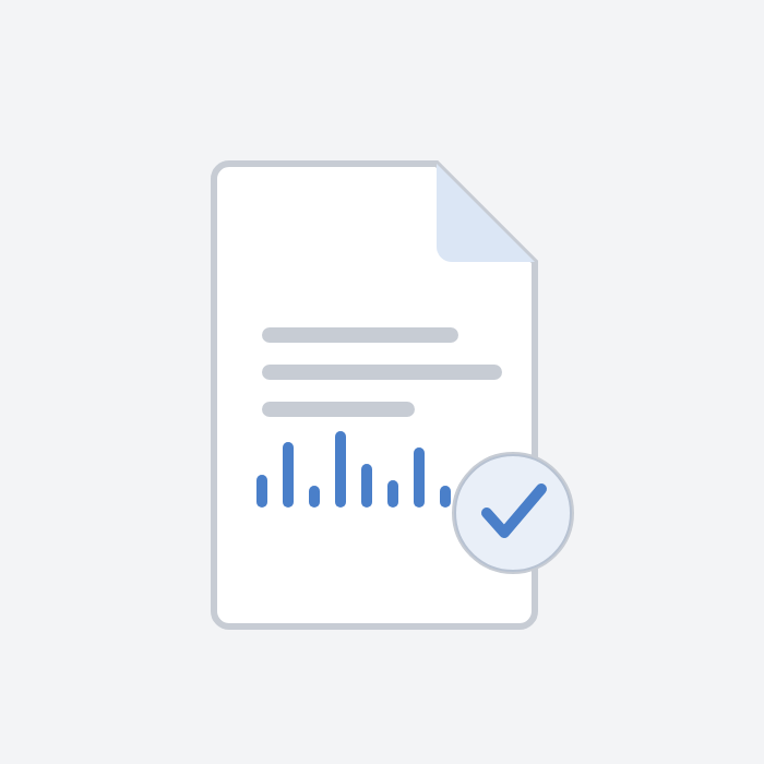 A call record and transcript with a verified outcome